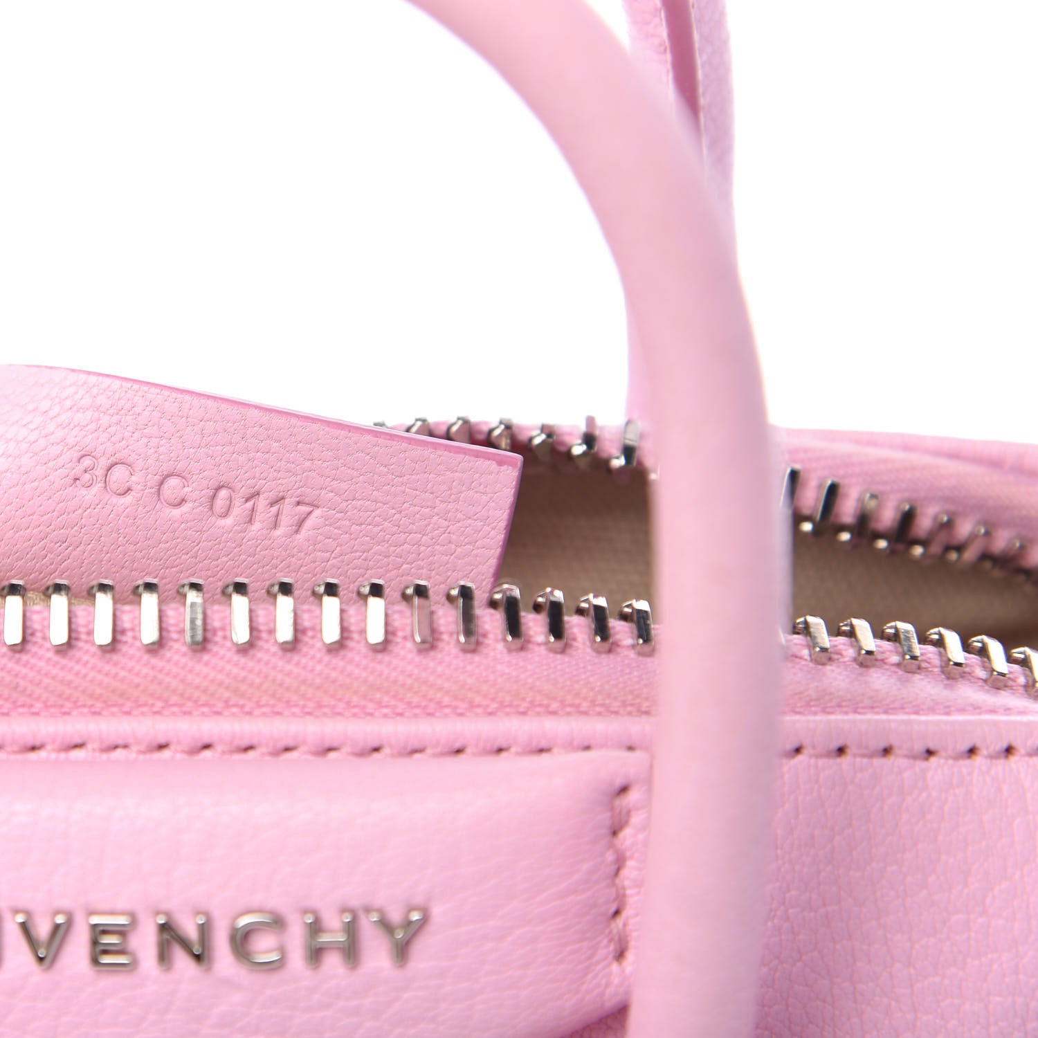Givenchy Sugar Goatskin Mini Antigona Bright Pink 7 of 10