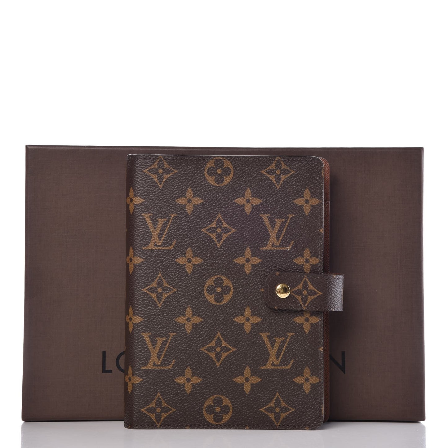 Monogram Medium Ring Agenda Cover