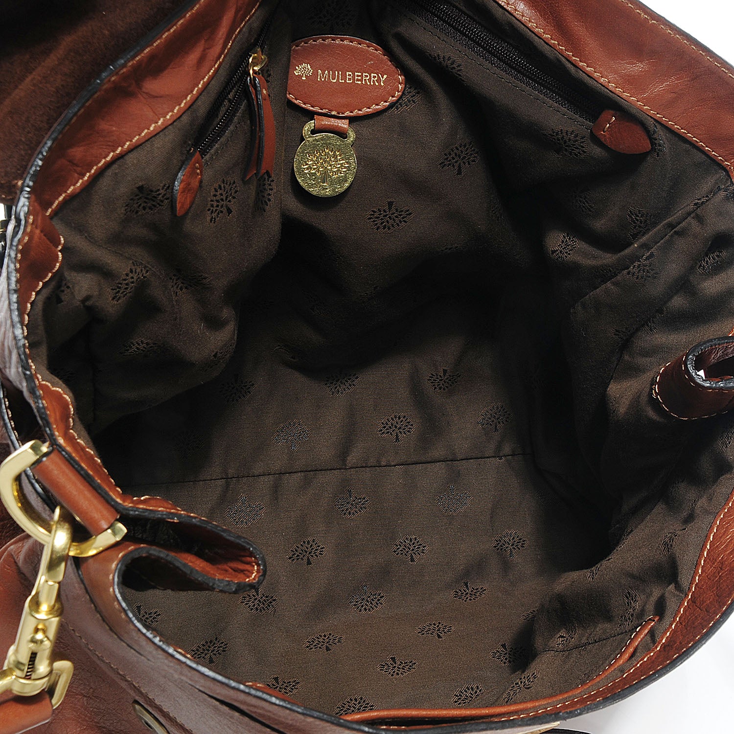 Mulberry Soft Buffalo Leather Oversized Alexa Oak 7 of 12