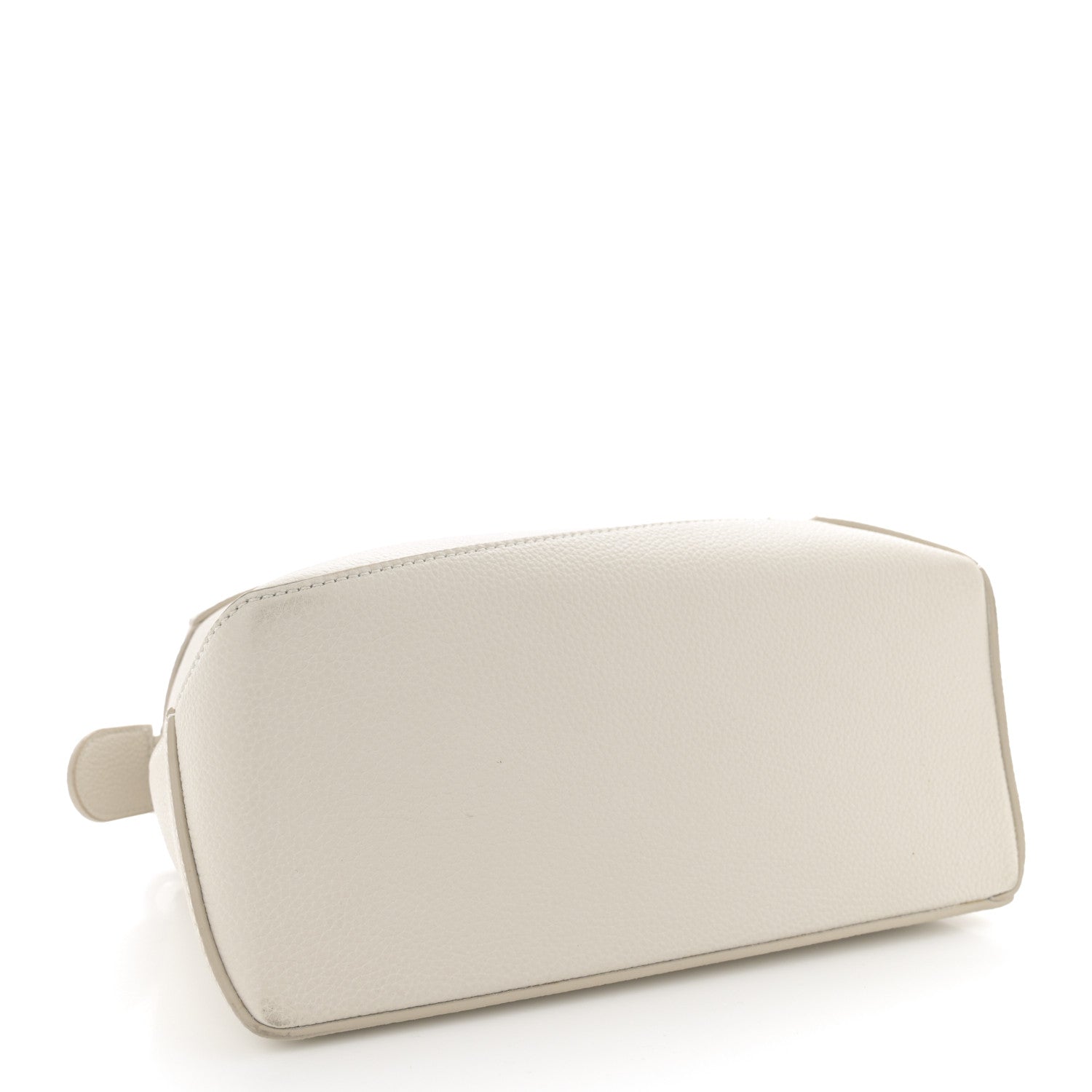 Loewe Soft Grained Calfskin Small Puzzle Edge Bag Soft White 4 of 13