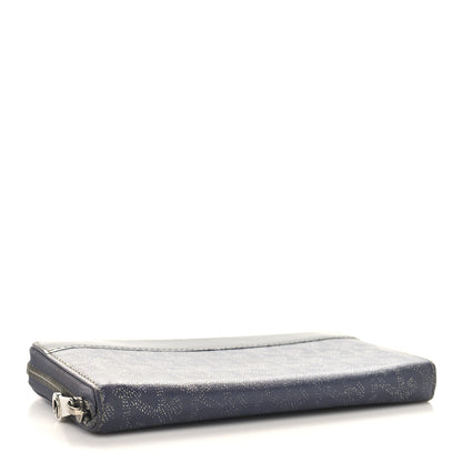 Goyard Goyardine Matignon Zip Around GM Wallet Grey 4 of 10