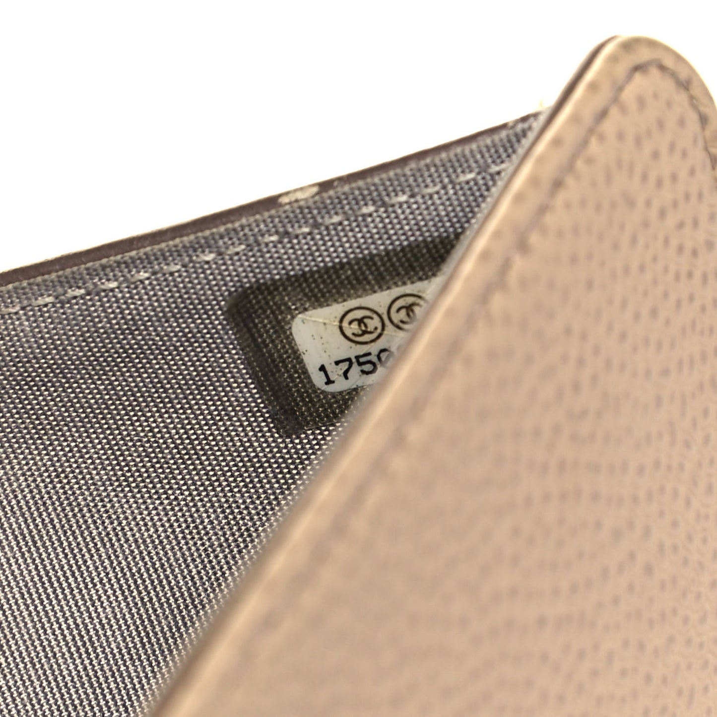 Caviar Timeless CC French Wallet Beige