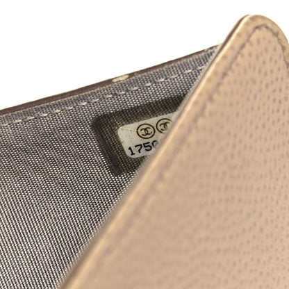 Chanel Caviar Timeless CC French Wallet Beige 7 of 7