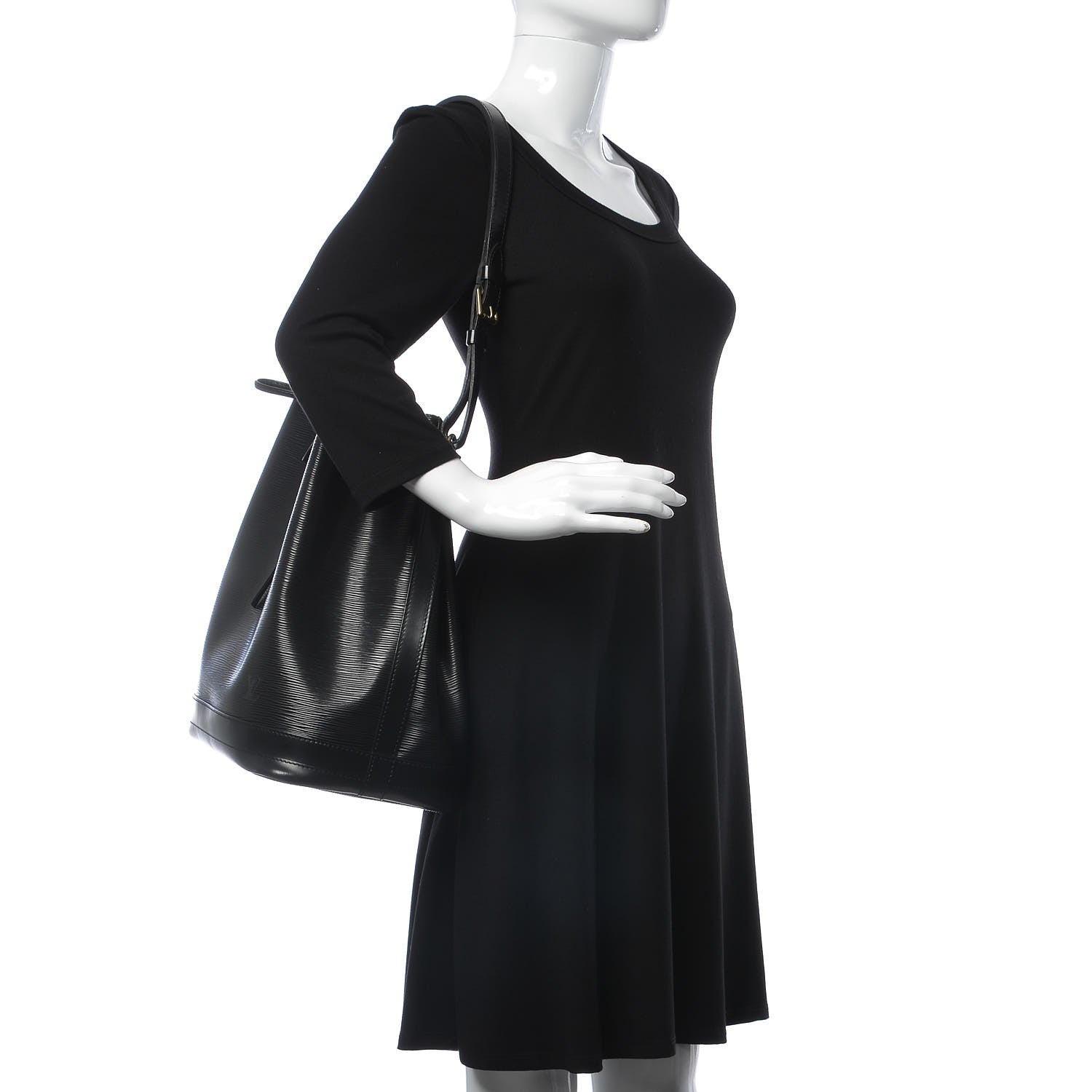Louis Vuitton Epi Noe Black 2 of 14