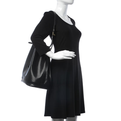Louis Vuitton Epi Noe Black 2 of 14
