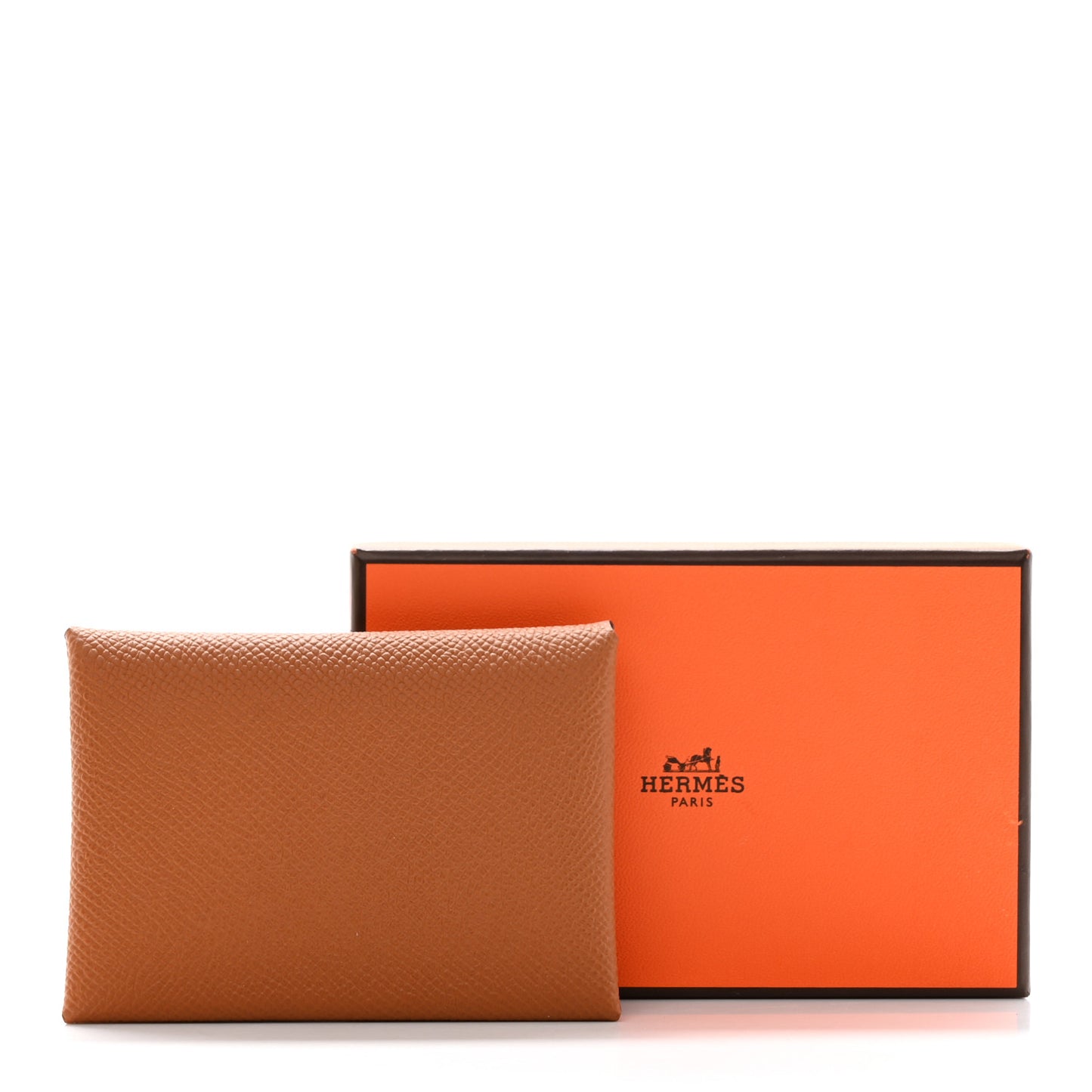 Epsom Calvi Duo Card Case Gold