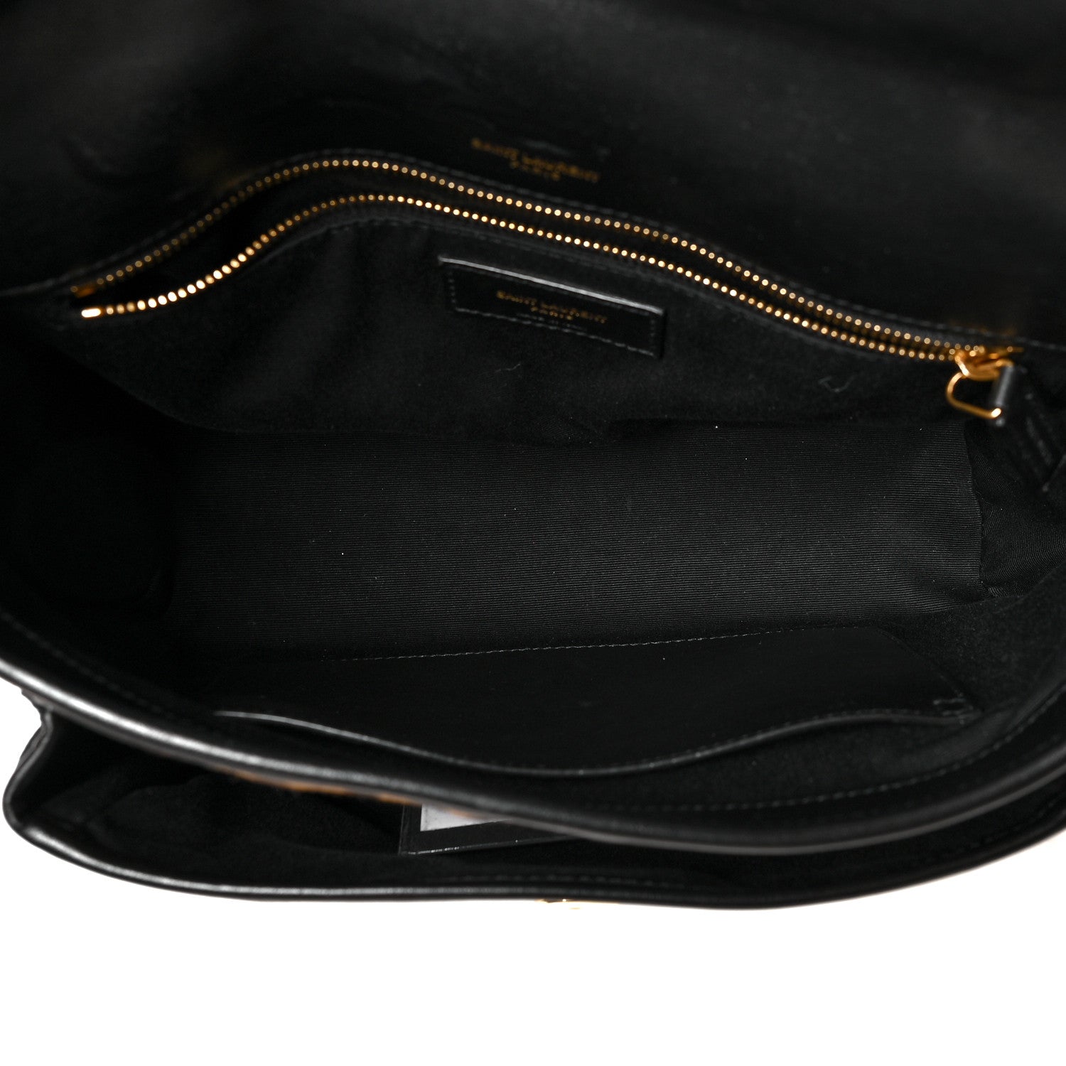 Saint Laurent Smooth Calfskin Canvas Leopard Print Medium Niki Chain Satchel Light Natural 5 of 13