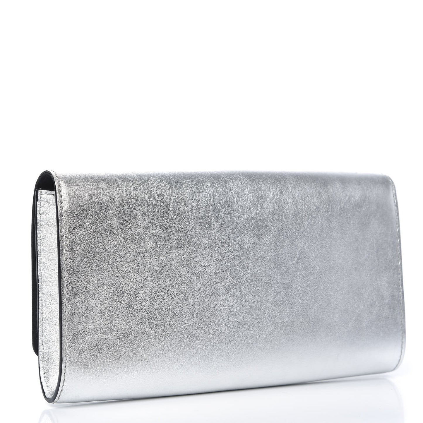 Calfskin Neo Sobe Louise EW Clutch Silver