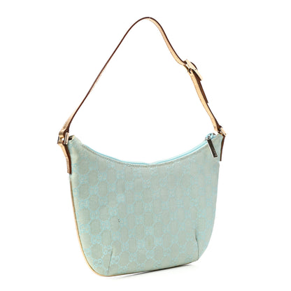 Gucci Monogram Pochette Blue 3 of 10