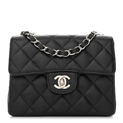 Chanel Caviar Quilted Mini Square Flap Black 1 of 11