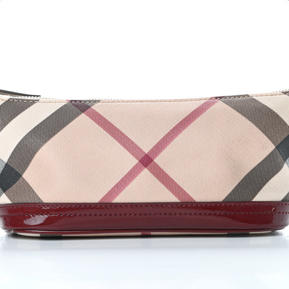 Burberry Nova Check Sling Bag Red 9 of 12