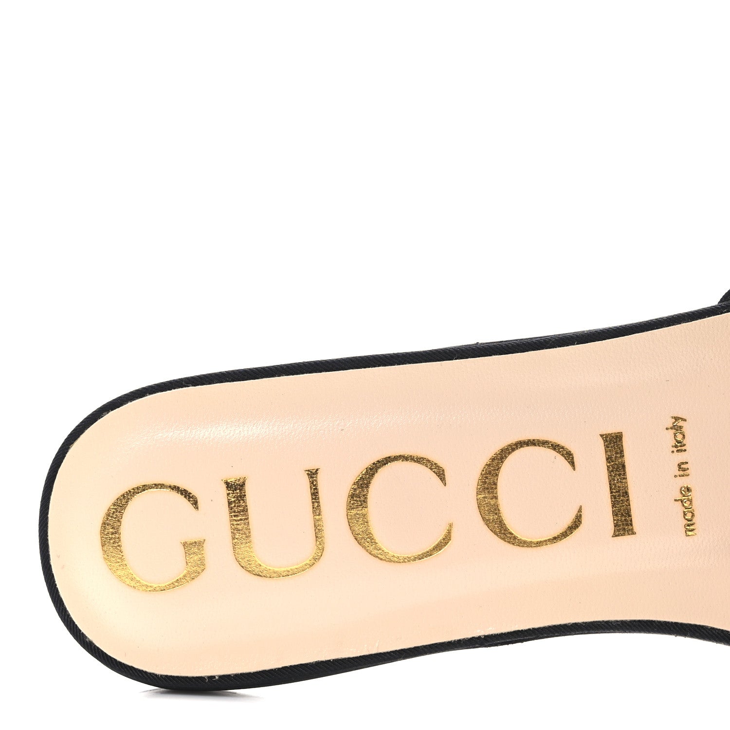 Gucci Malaga Kid Suede Crystal Square G Madelyn Slide Sandals 38 Black 8 of 9