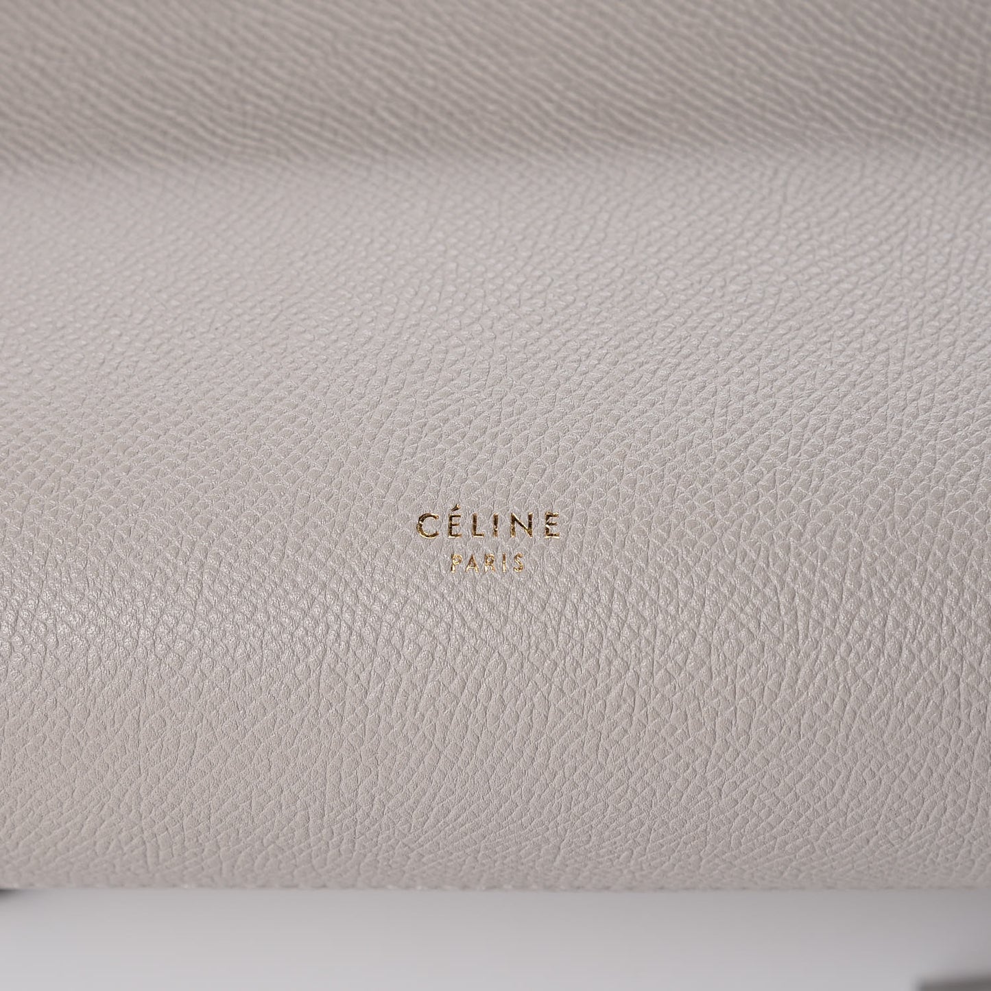 Baby Grained Calfskin Micro Belt Bag Light Taupe