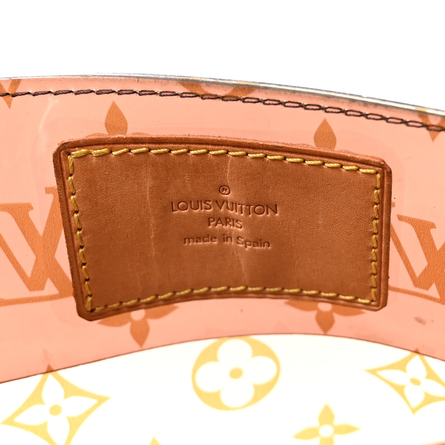 Louis Vuitton Vinyl Cabas Sac Ambre MM 6 of 9