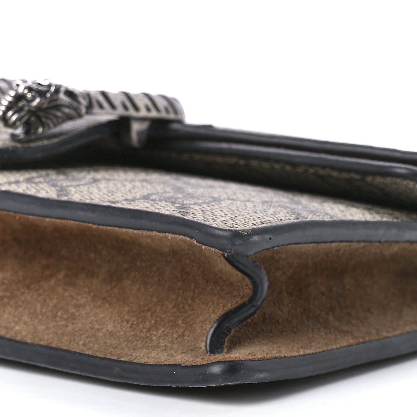 GG Supreme Monogram Super Mini Dionysus Shoulder Bag Taupe