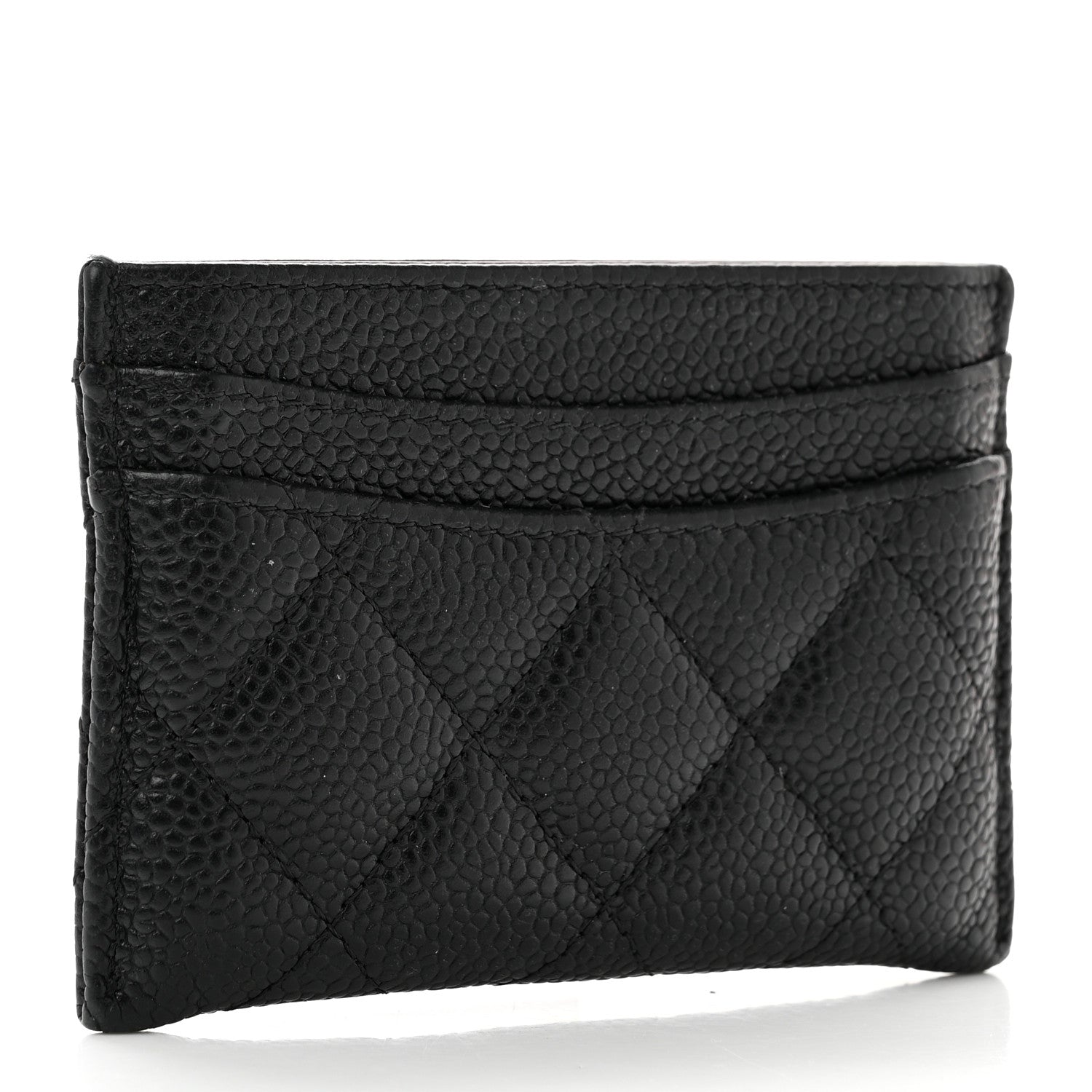 Chanel Caviar Quilted Card Holder Black 3 of 8