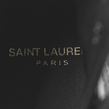 Saint Laurent Calfskin Dakota 50 Stud Bootie 44 Black 9 of 9