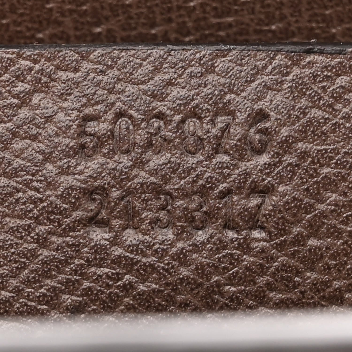 Gucci GG Supreme Monogram Web Medium Ophidia Chain Shoulder Bag Brown 7 of 10