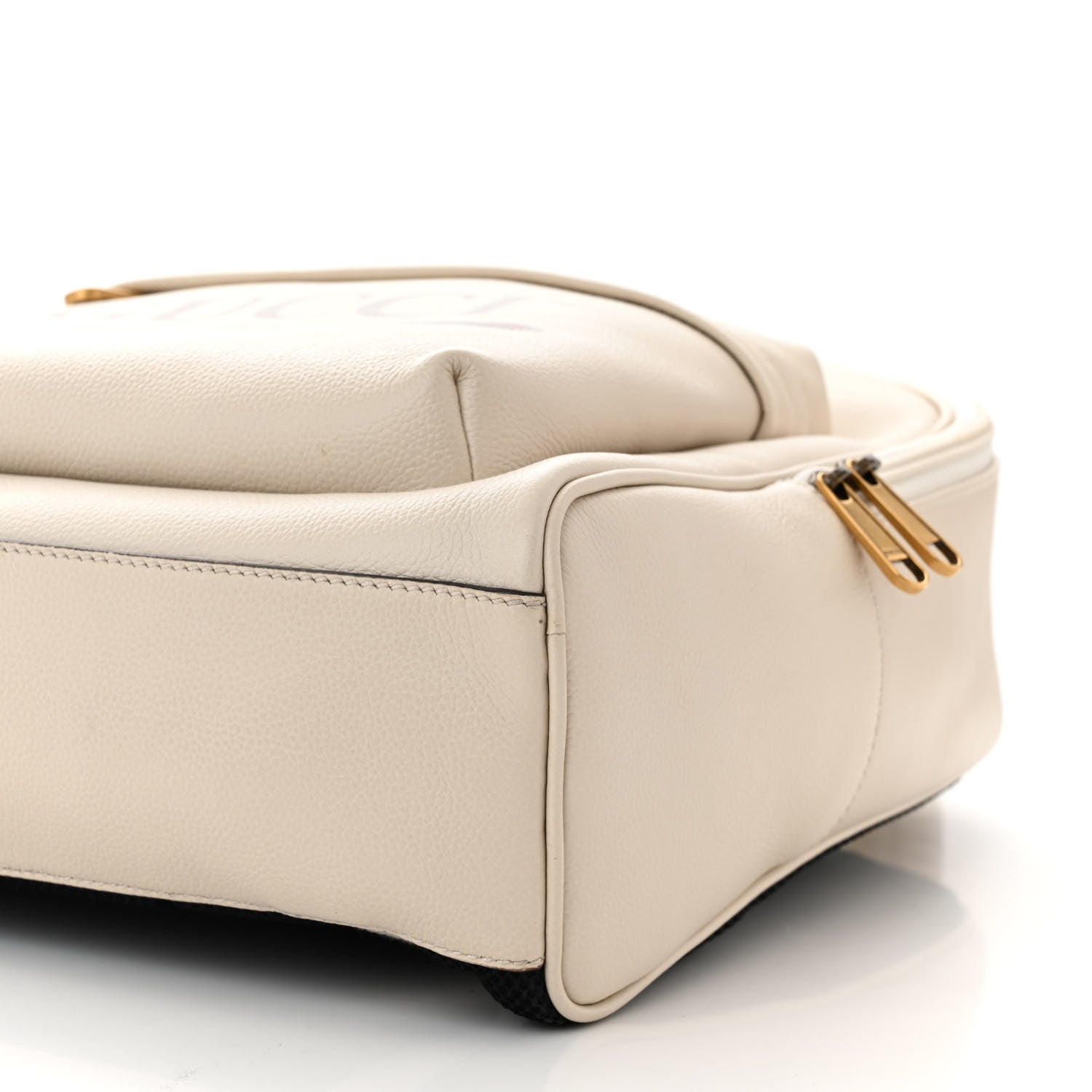 Gucci Calfskin Logo Day Backpack Mystic White 10 of 13