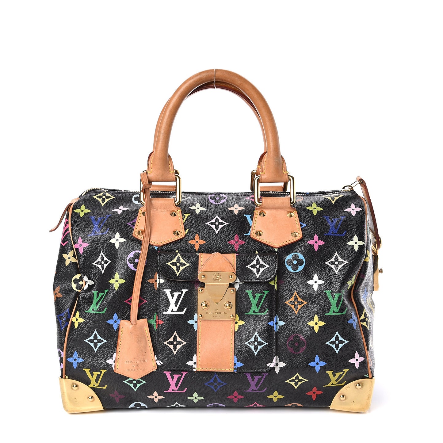 Monogram Multicolor Speedy 30 Black