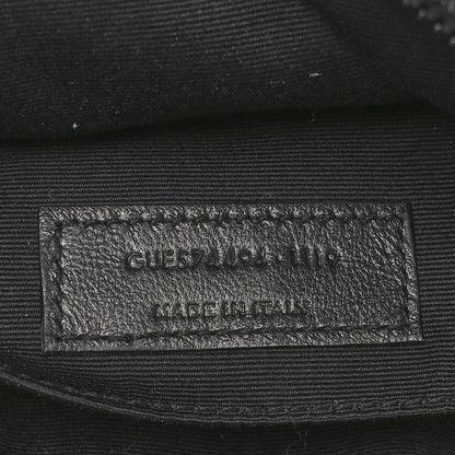 Saint Laurent Calfskin Matelasse Monogram Monochrome Lou Camera Bag Black 7 of 10
