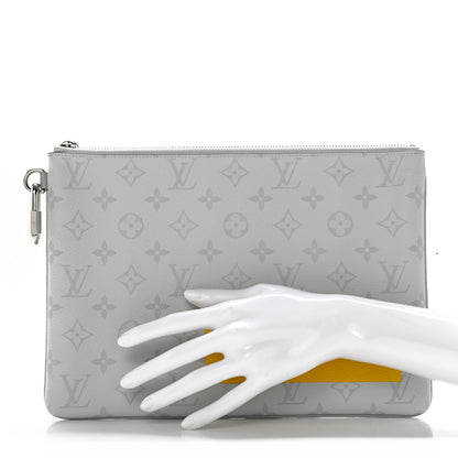 Louis Vuitton Monogram Logo Story GM Pochette Grey 1 of 12