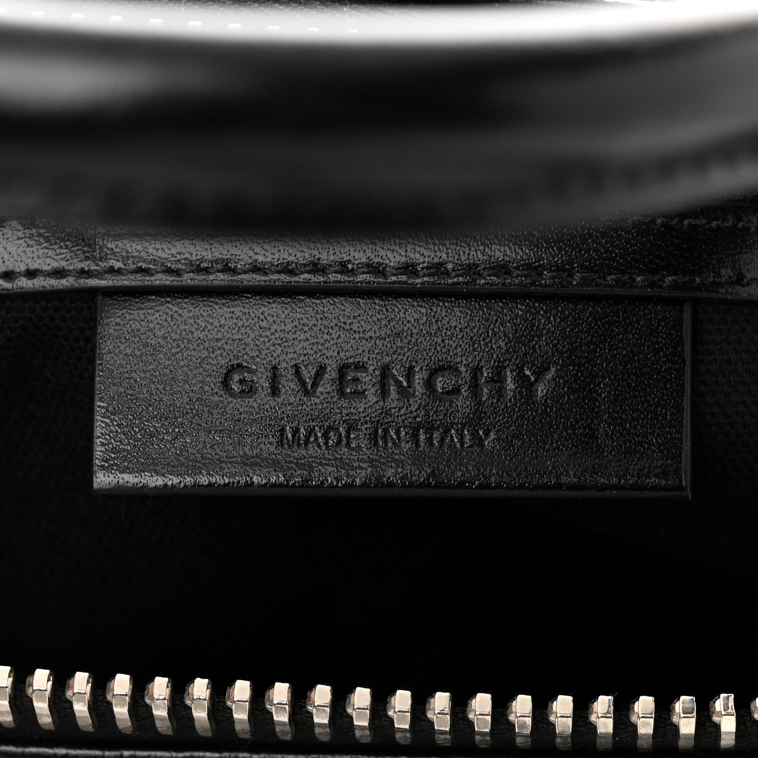 Givenchy Shiny Lord Calfskin Small Antigona Black 6 of 10