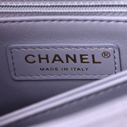 Chanel Caviar Quilted Mini Coco Handle Flap Light Purple 6 of 10