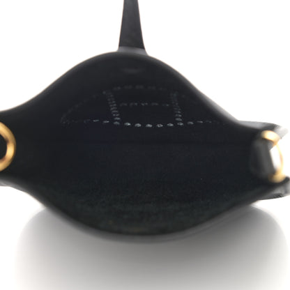 Hermes Taurillon Clemence Evelyne TPM Black 5 of 10