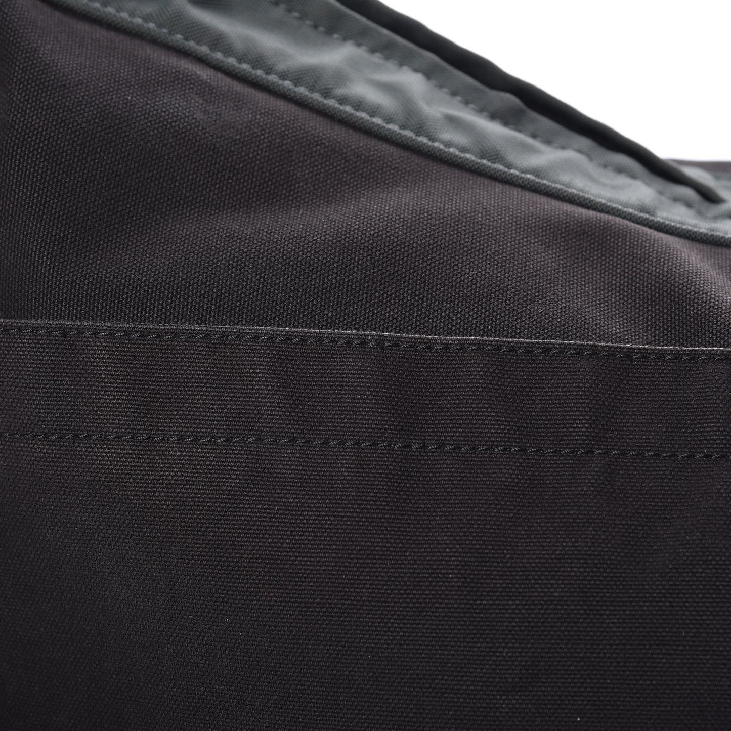 Canvas Nylon Sport Messenger Black
