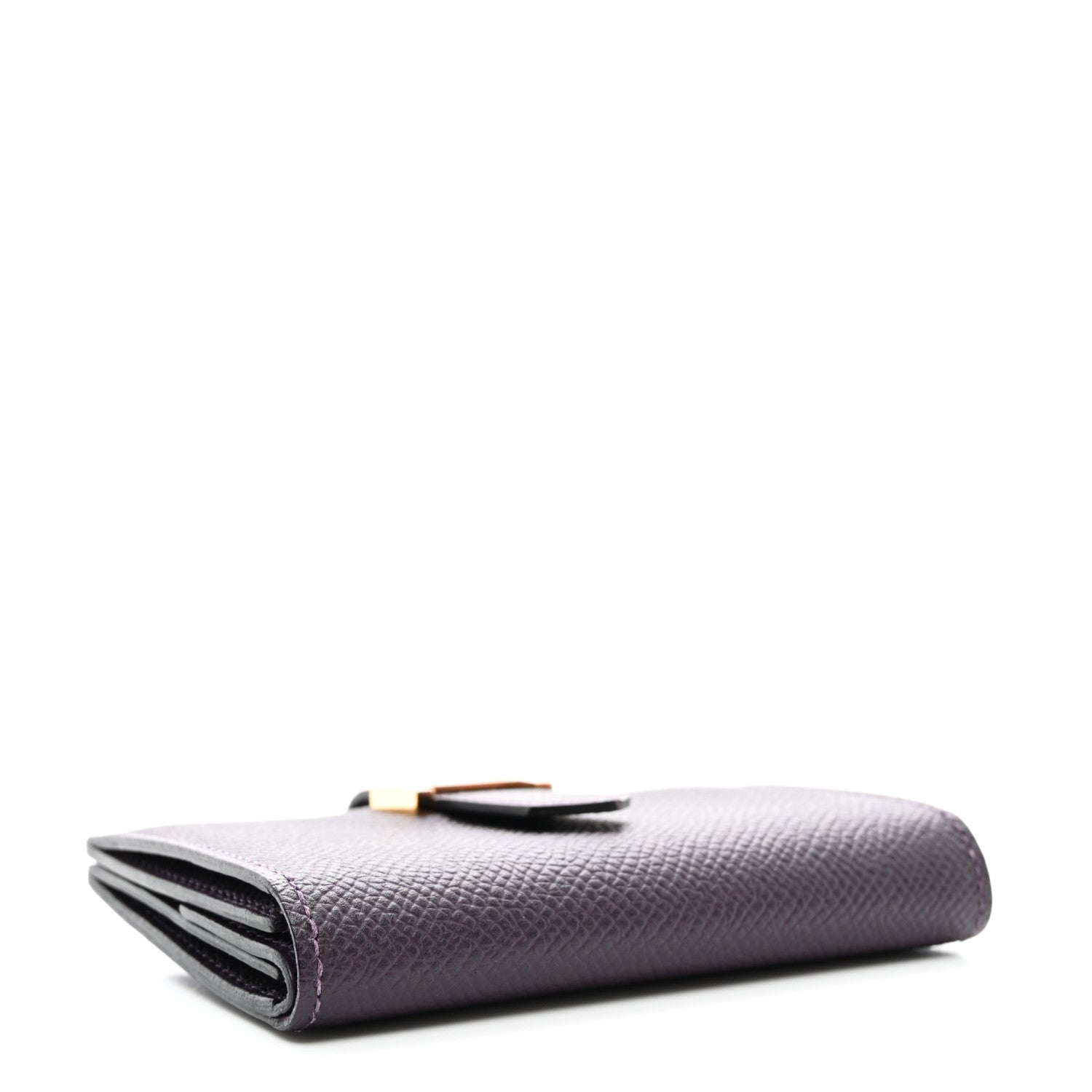 Hermes Epsom Mini Bearn Wallet Raisin 4 of 9
