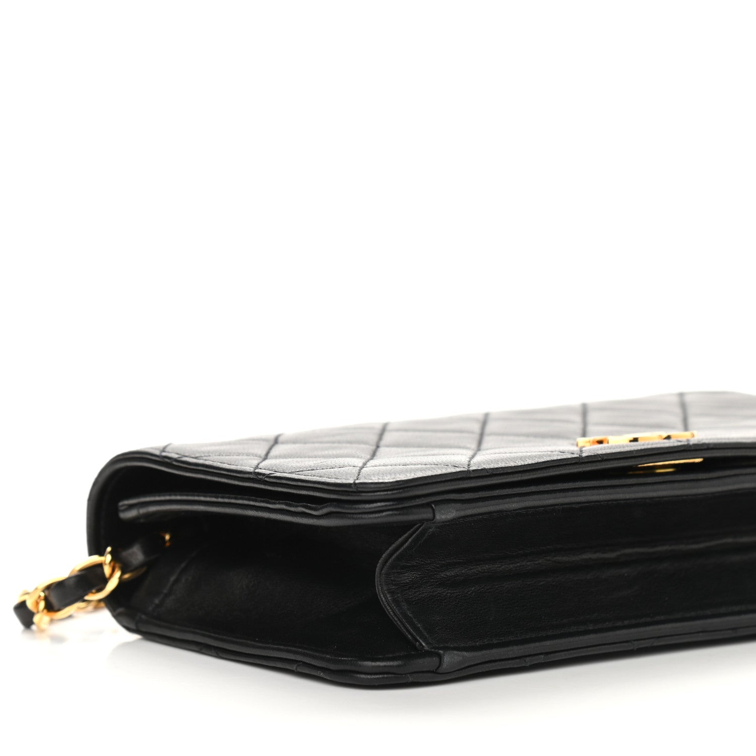 Chanel Lambskin Quilted Mini Flap Black 8 of 10