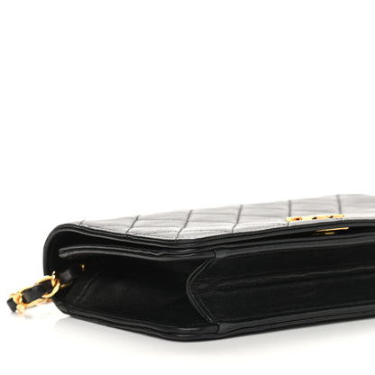 Chanel Lambskin Quilted Mini Flap Black 8 of 10