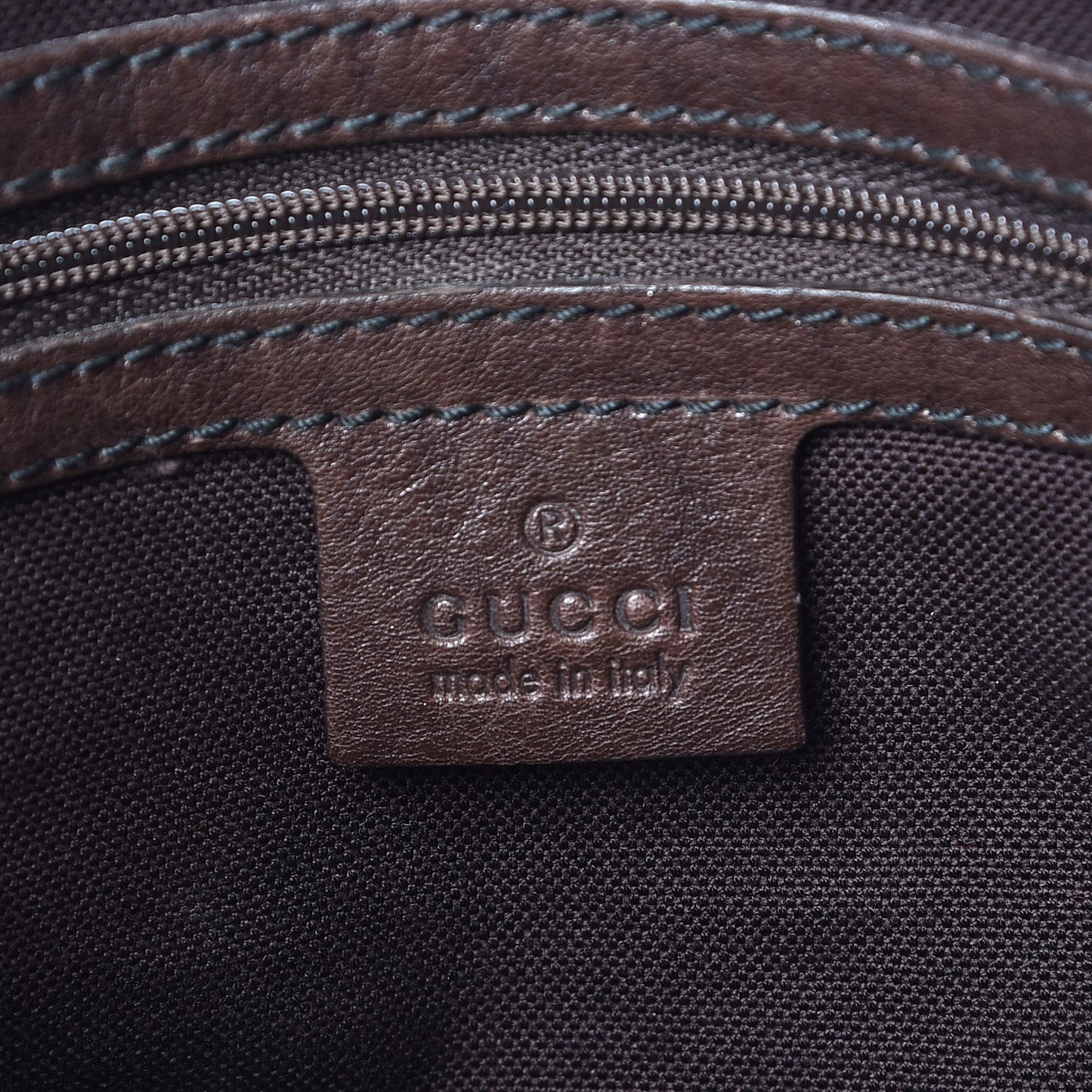 Crystal Monogram Medium Babouska Boston Dark Brown