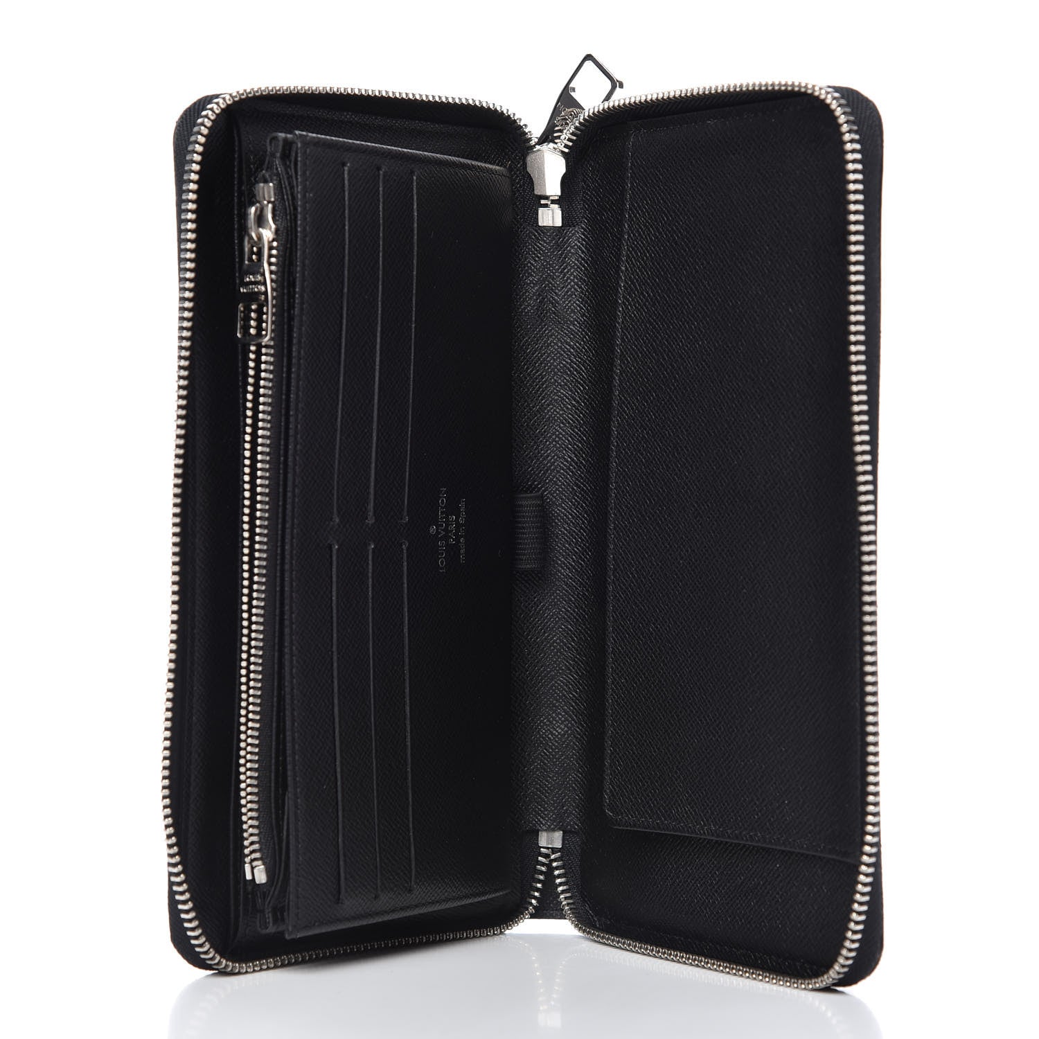Louis Vuitton Damier Graphite Illustre Zippy Organizer Wallet 5 of 9
