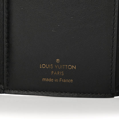 Louis Vuitton Taurillon Embellished Capucines Compact Wallet Black 6 of 7
