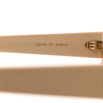 Gucci Acetate Square Sunglasses GG0772S White 6 of 8