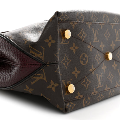 Louis Vuitton Ostrich Lizard Majestueux Tote MM Bordeaux 9 of 14