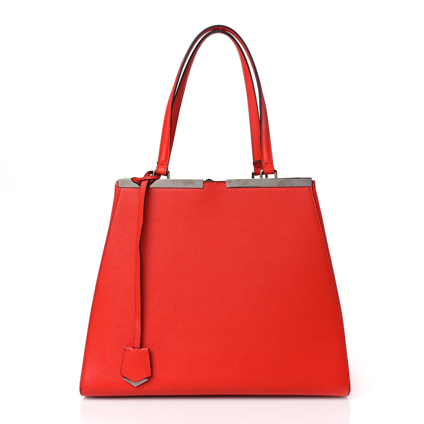 Vitello Elite Flamingo Large 3Jours Tote Papavero