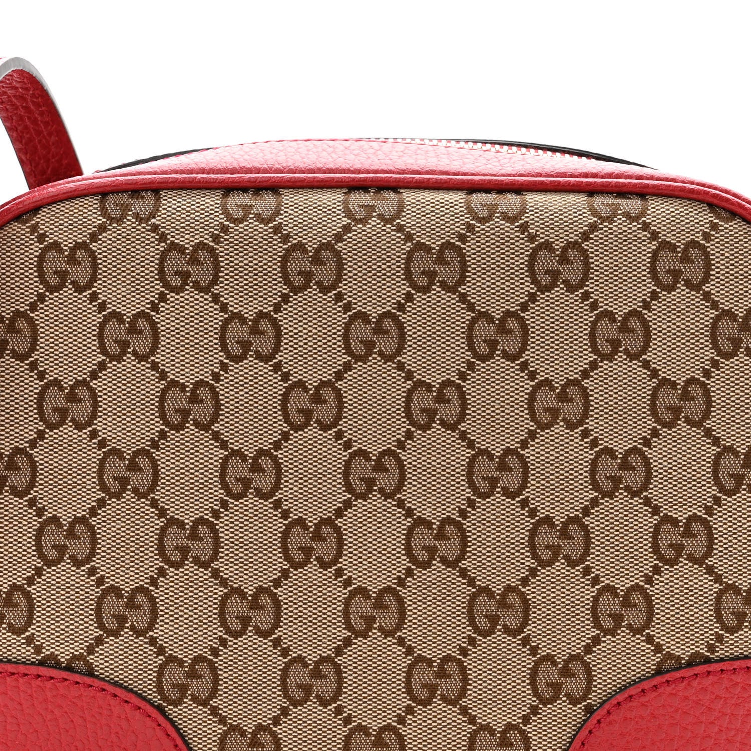 Gucci Monogram Mini Bree Messenger Bag Red 8 of 10