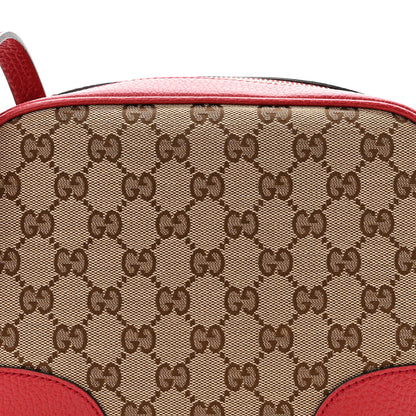 Gucci Monogram Mini Bree Messenger Bag Red 8 of 10