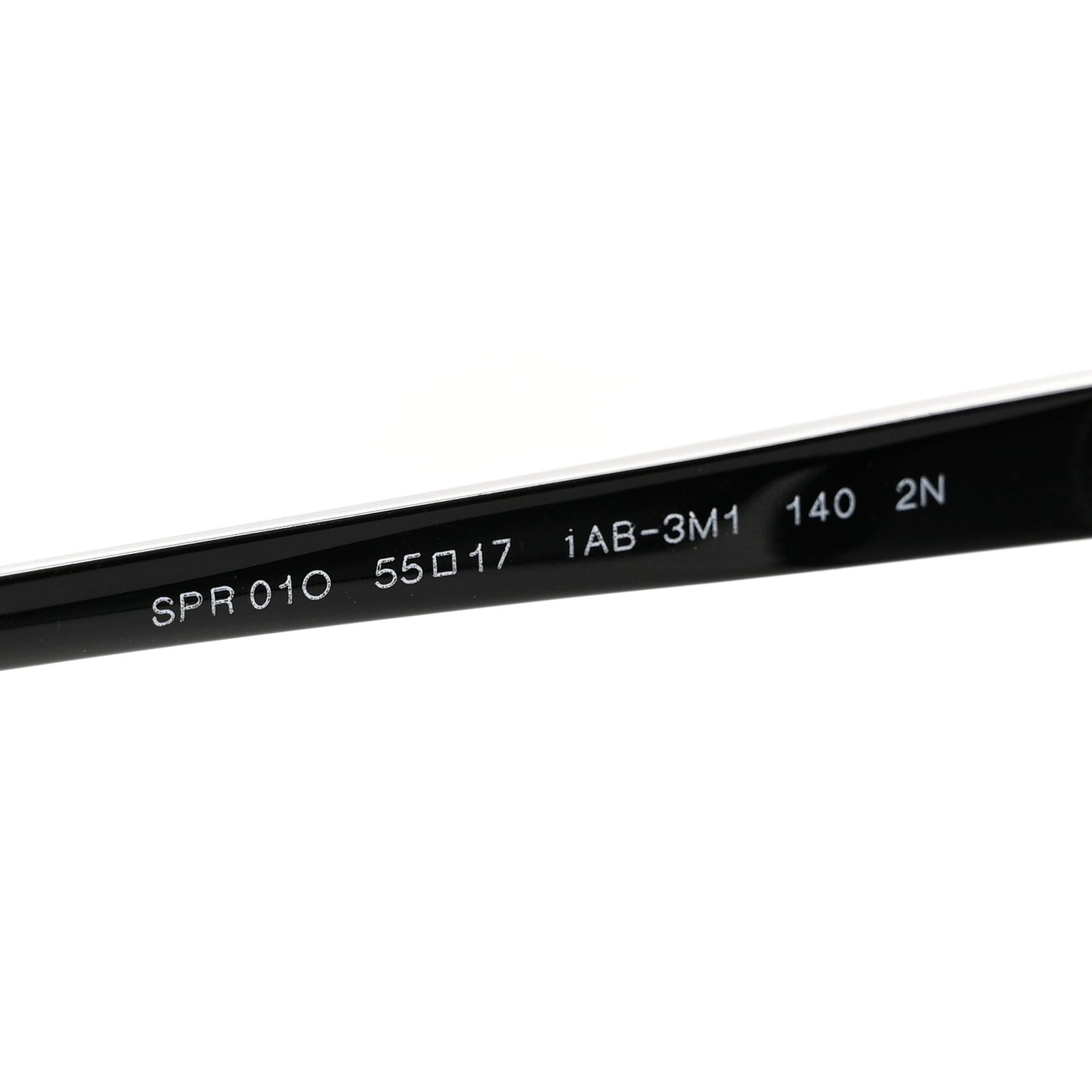 Acetate Sunglasses SPR 01O Black