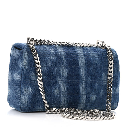Burberry Denim Quilted Small Lola Bag Blue 3 of 9