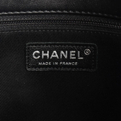 Chanel Calfskin Quilted In the Business North South Tote Black 6 of 7