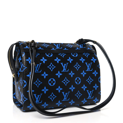 Louis Vuitton Colored Monogram Speedy Amazon PM Blue Black 3 of 9