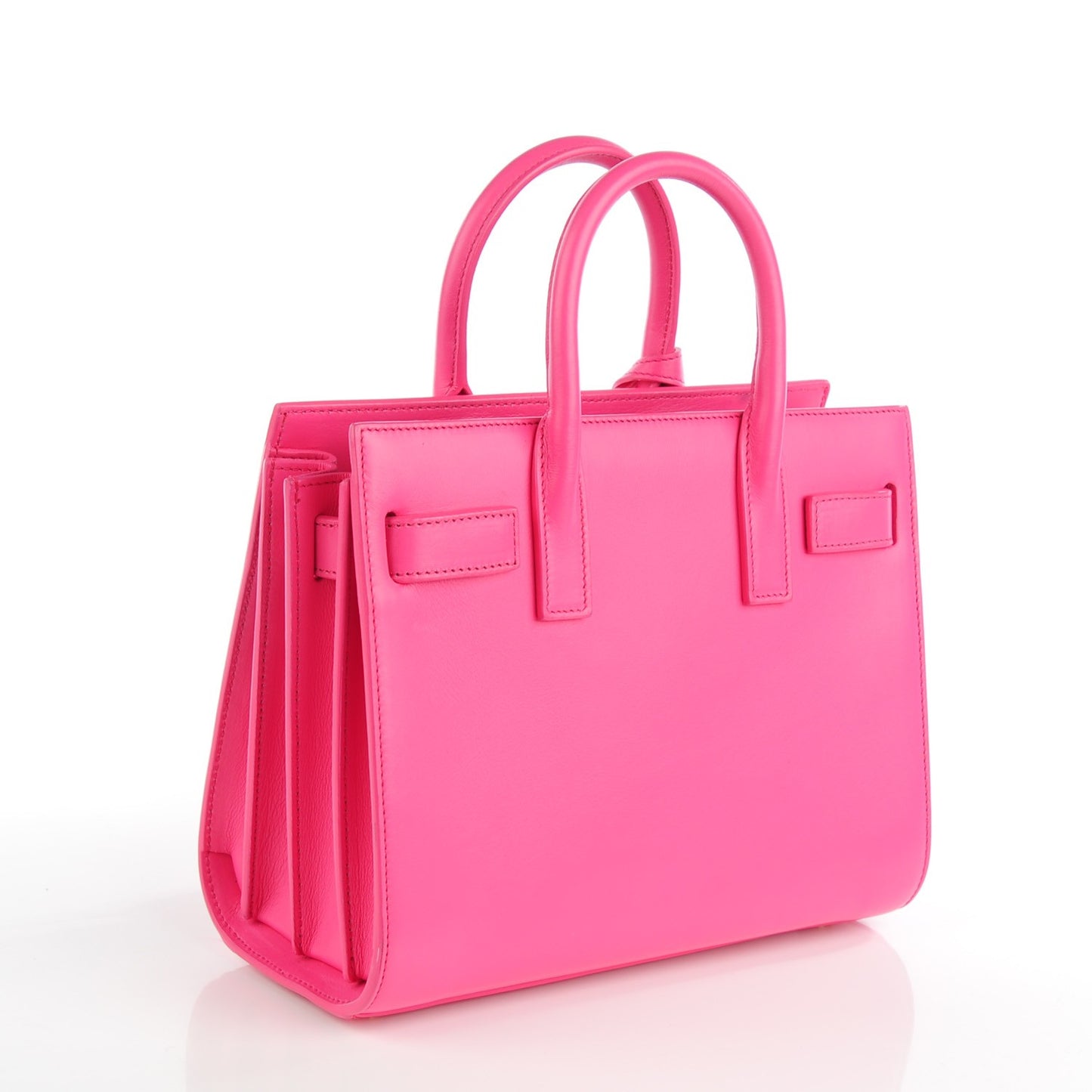 Calfskin Nano Sac De Jour Lipstick Fuchsia