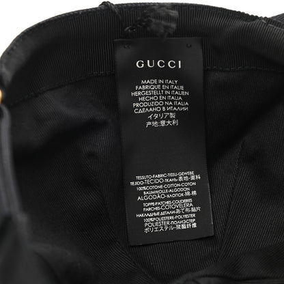 Gucci Cotton Loved Gucci Baseball Hat L Black 9 of 9