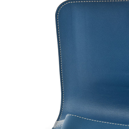 Hermes Swift Dogon Combined Wallet Bleu De Galice and Bleu Lin 13 of 14