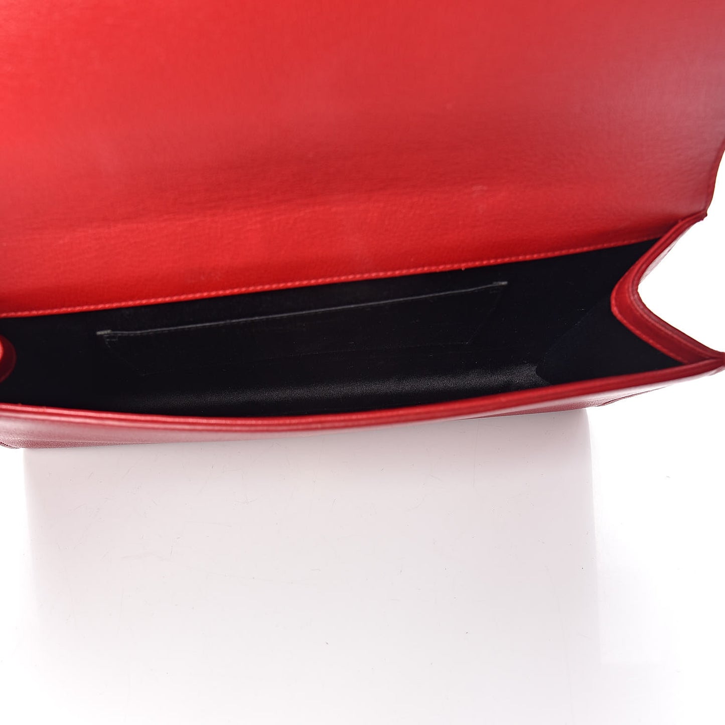 Calfskin Monogram Large Belle De Jour Clutch Red