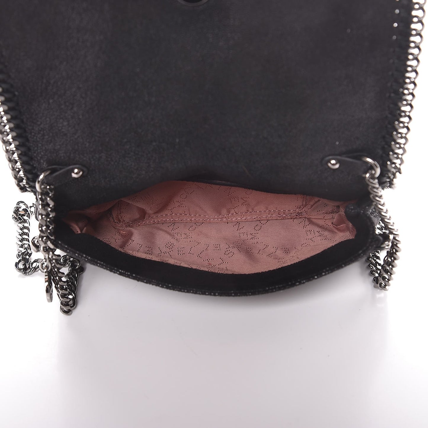 Shaggy Deer Falabella Zipper Crossbody Bag Black
